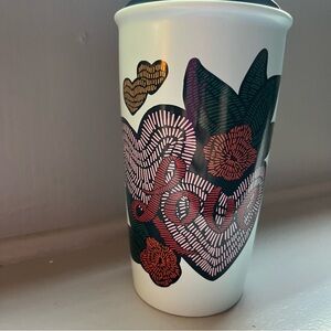 Starbucks 2019 Love Valentine Stitch Tattoo Tumbler 12 oz